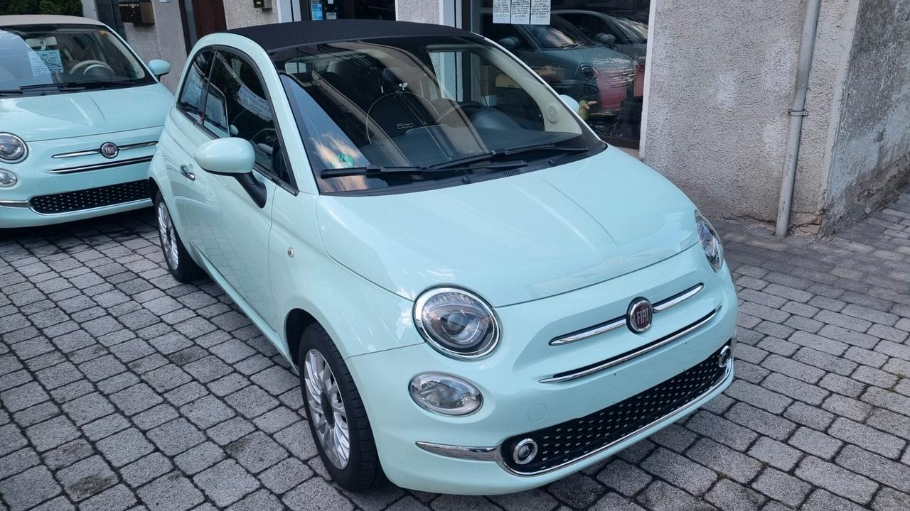 IN ARRIVO Fiat 500 cabrio1.2 Lounge km 42000