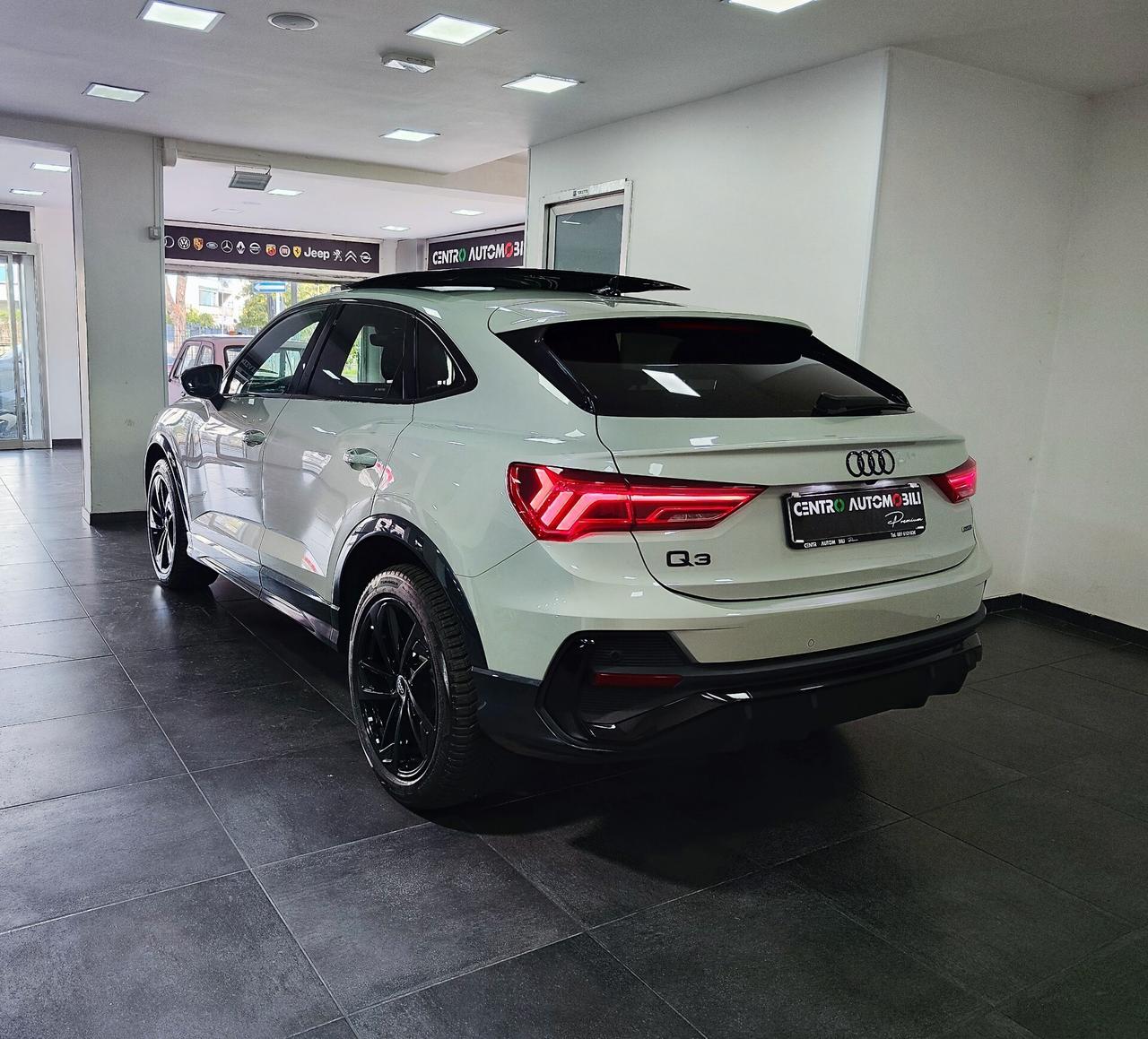 Audi Q3 SPB 40 TDI 190cv S tronic S line Tetto Matrix Black