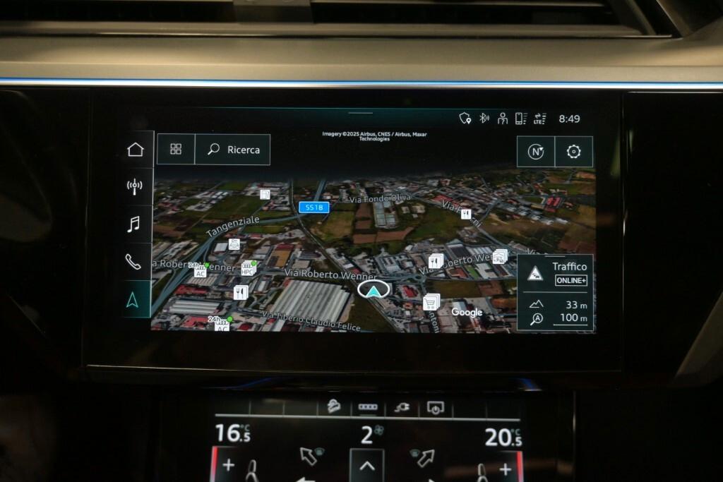 Audi Q8 e-tron 215CV SPB 55 QUATTRO S-LINE EDITION ( FARI LED - PDC CERCHI 21 TETTO PANORAMICO APR. )