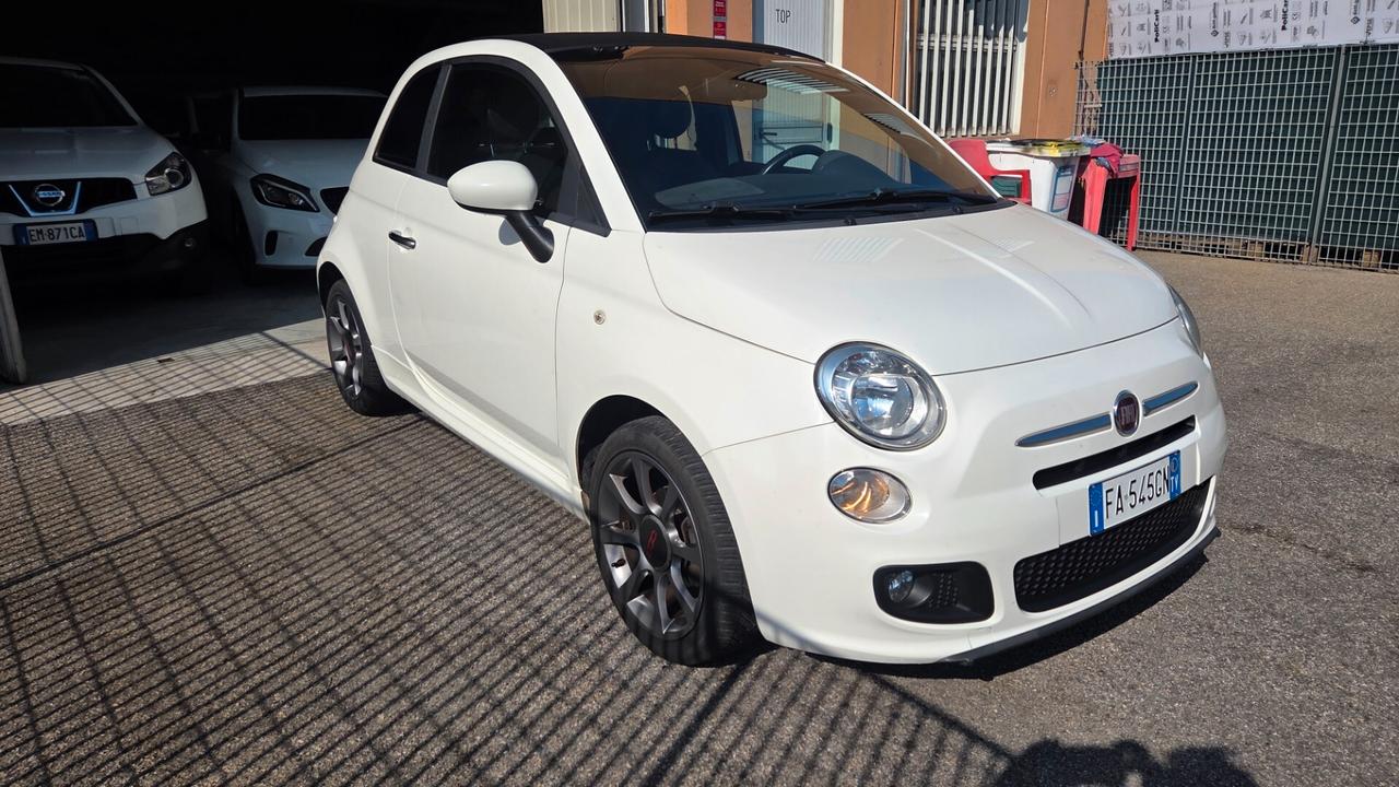 Fiat 500 s cabrio unico proprietario