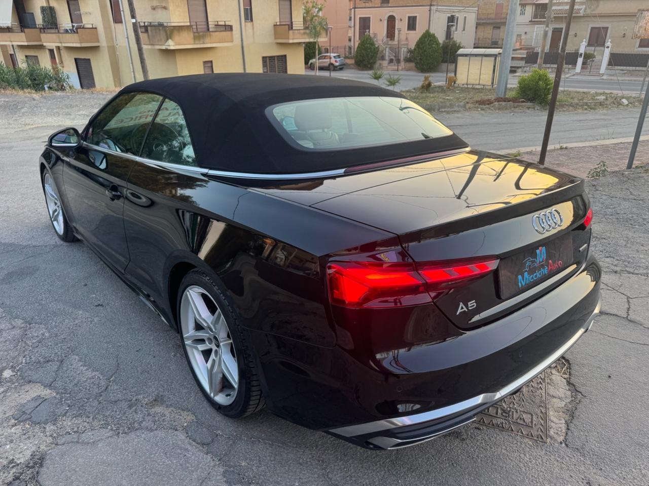 AUDI A5 CABRIO 2.0 TDI 204 CV MHEV S-LINE QUATTRO FULL IVA