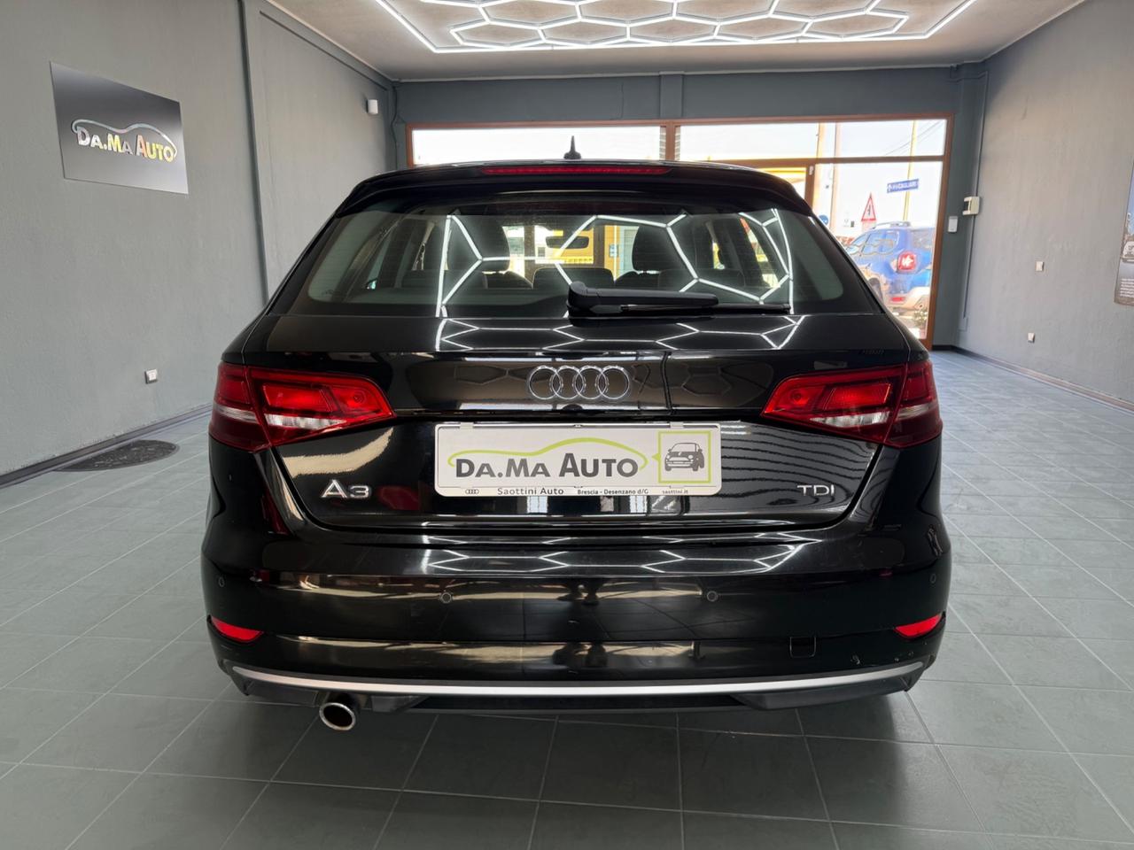Audi A3 SPB 1.6 TDI 116 CV S tronic Sport 2017