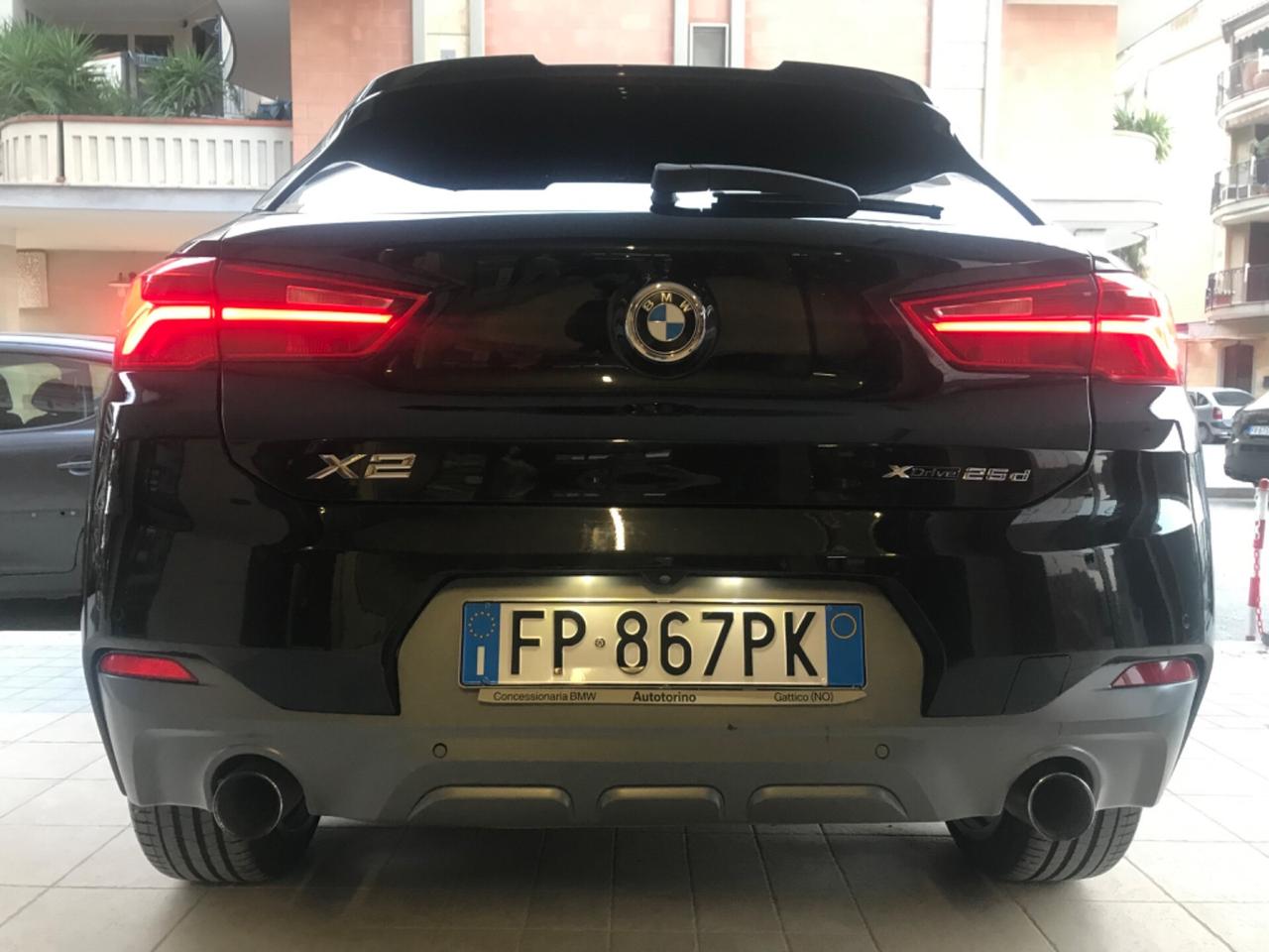 Bmw X2 xDrive25d Msport-X TETTO PELLE NAVY LED 20