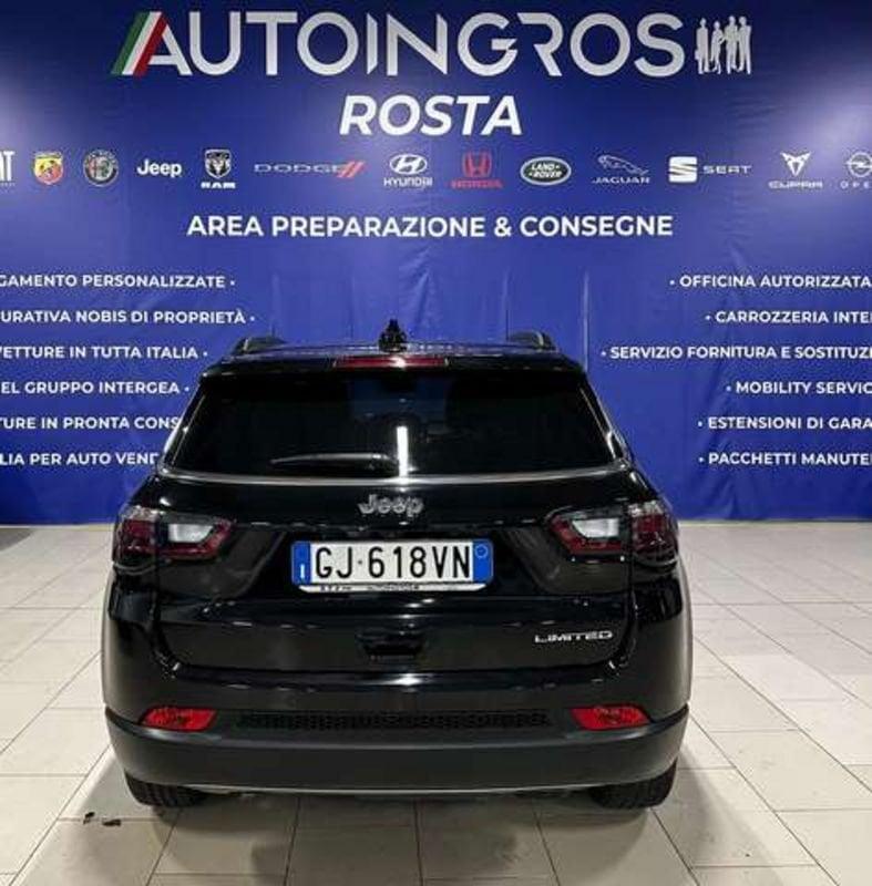 Jeep Compass 1.6 mjt Limited 2wd 130cv s&s USATO GARANTITO