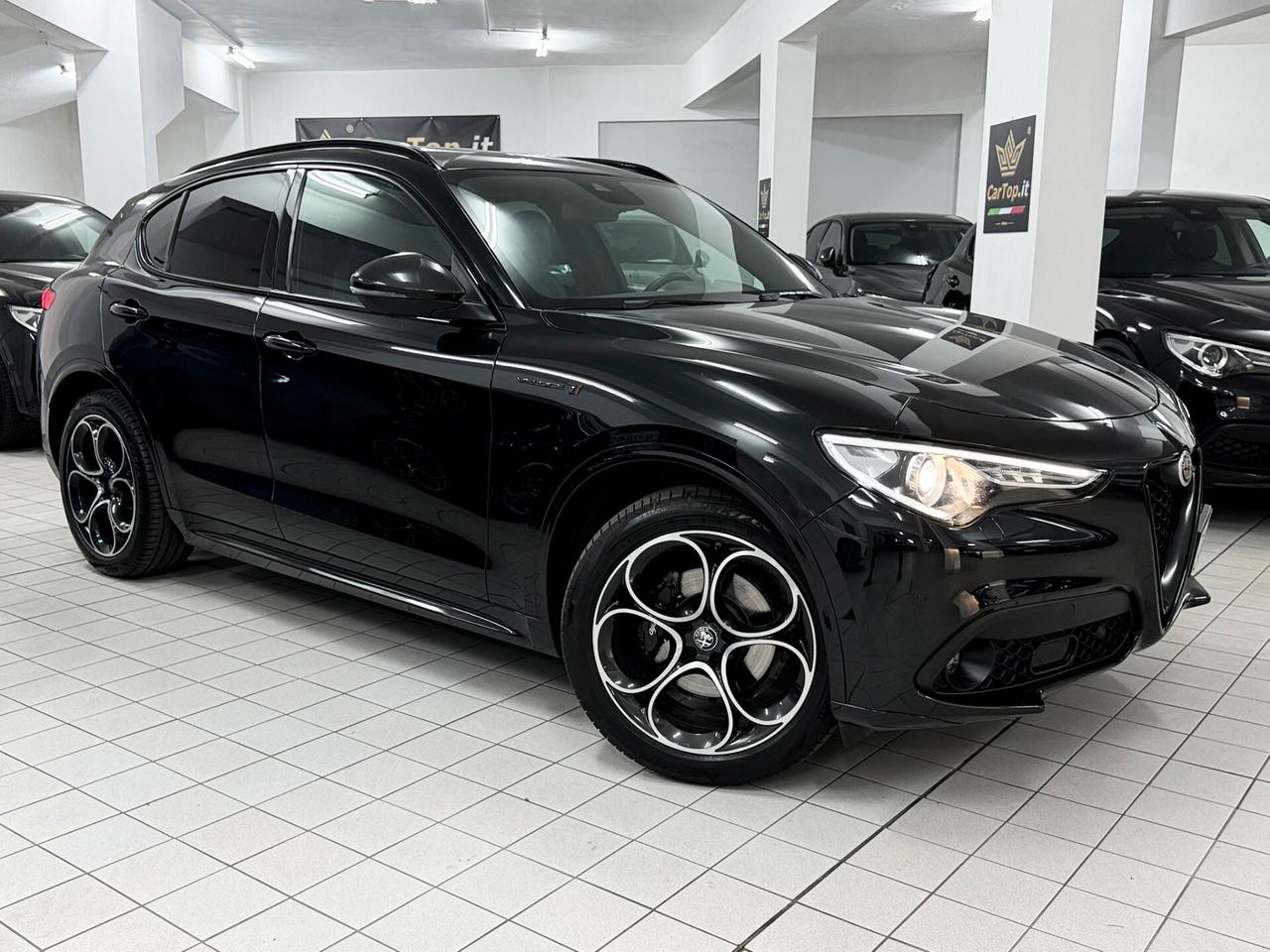 Alfa Romeo Stelvio 2.2 TD 210 CV VELOCE Ti DISTRIBUZIONE OK CARBONIO