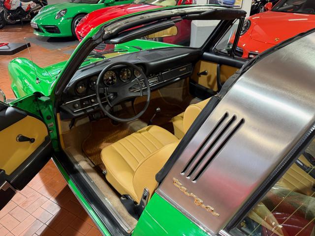 PORSCHE 911 Targa 2.2T Conda Green-Pelle Beige-Service book