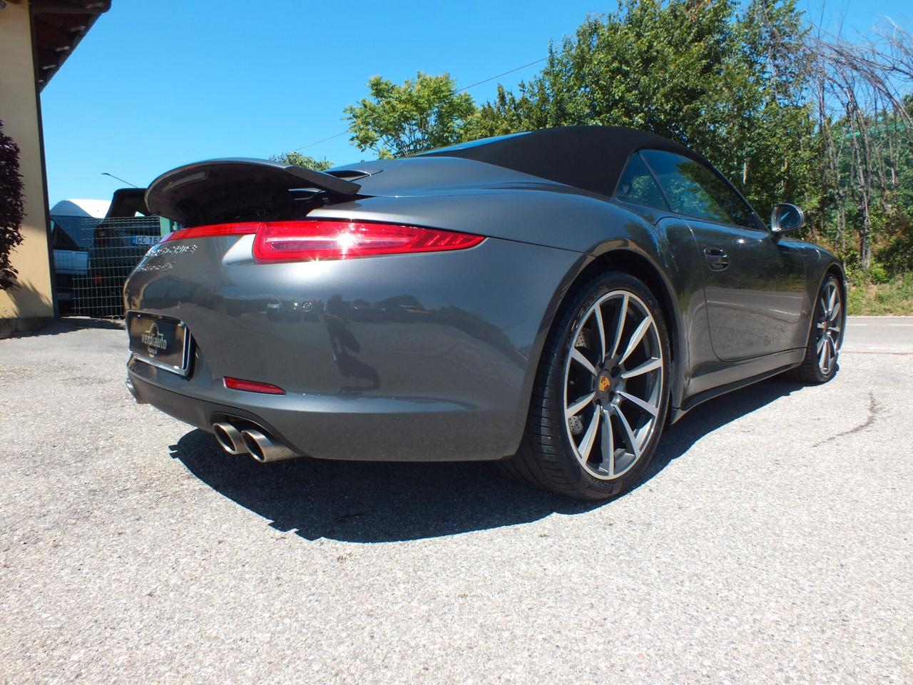 PORSCHE 991 CARRERA 3.8 4-S CABRIO MANUALE! -PORSCHE APPROVED
