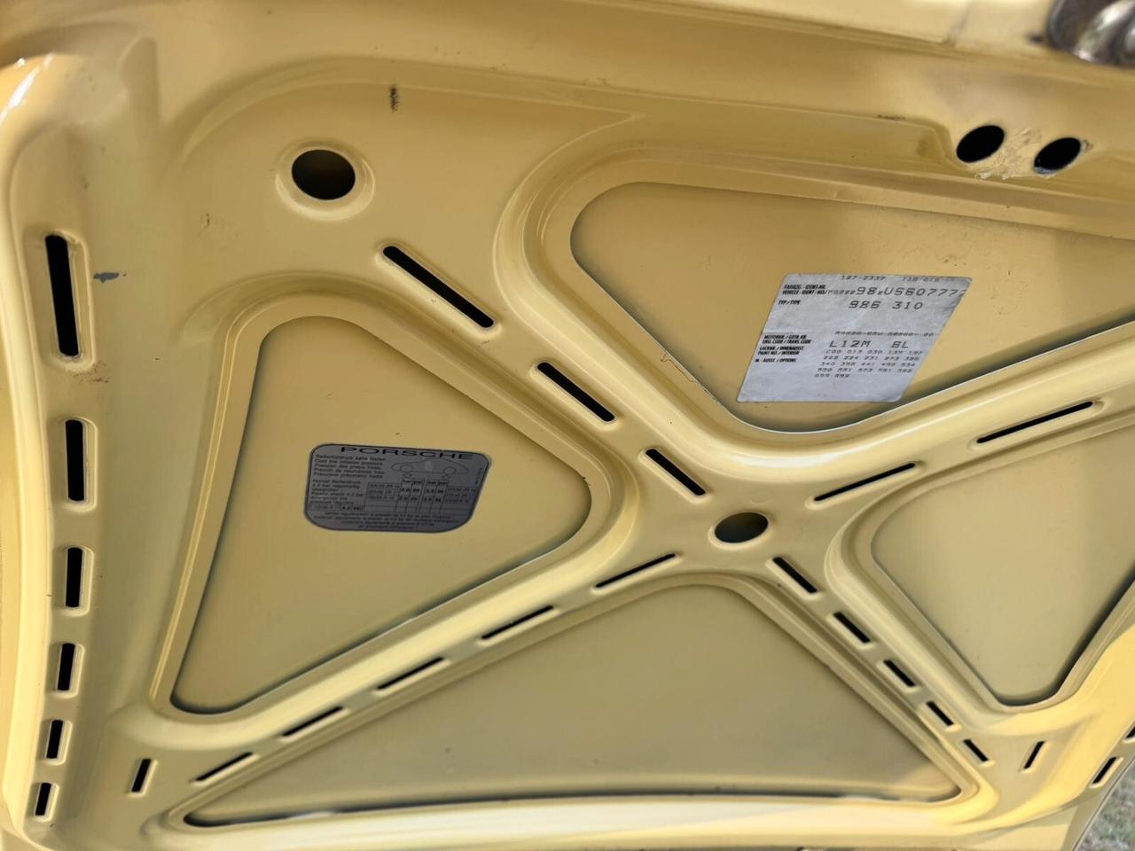 Porsche Boxster 2.5i 24V cat (986)