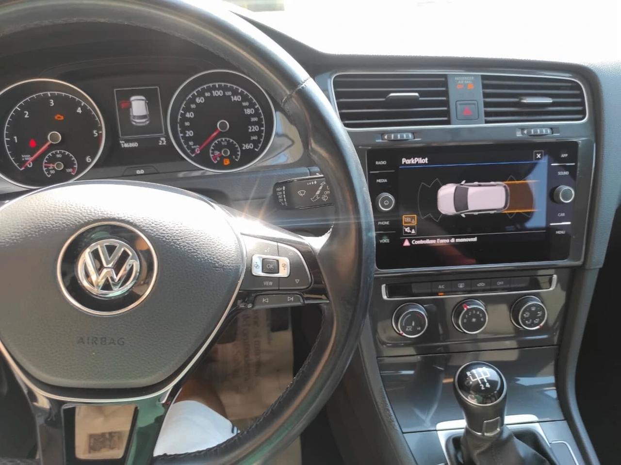 Volkswagen Golf 11/2019 1.6 Tdi Sensori Lega App Garanzia