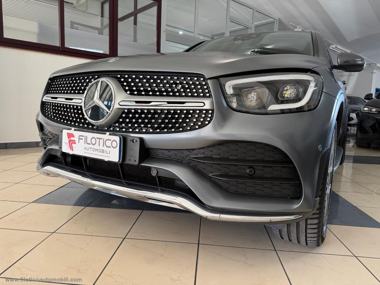 MERCEDES-BENZ GLC 300 d 4Matic Coupé Premium Plus TETTO APRIBILE- GANCIO TRAINO - LUCI AMBIENT