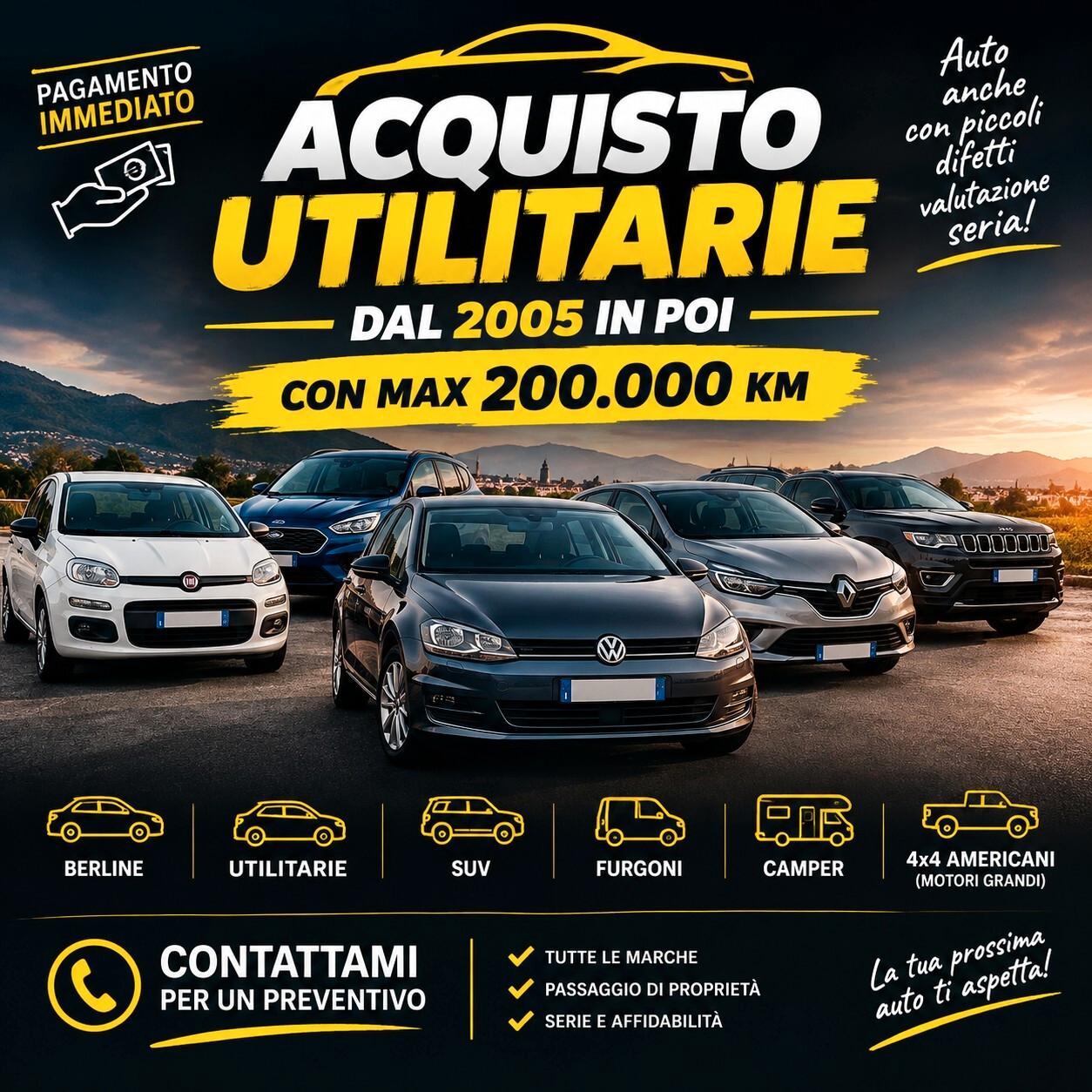 Fiat 500 ACQUISTIAMO UTILITARIE LEGGI!