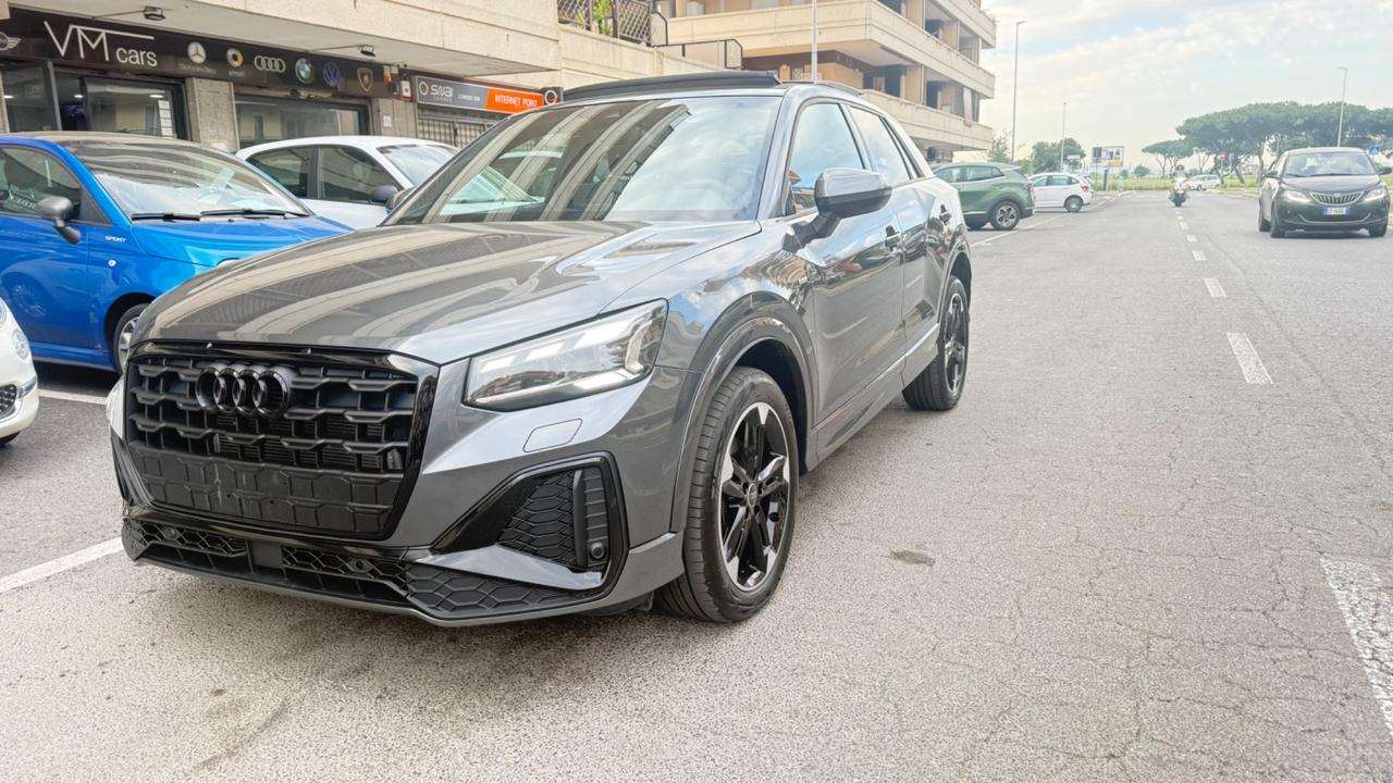 Audi Q2 35 TDI quattro S tronic line Edition LED TETTO MTRIC KAMERA CERCHI 19 PELLE PACCHETTO SPORT PDC