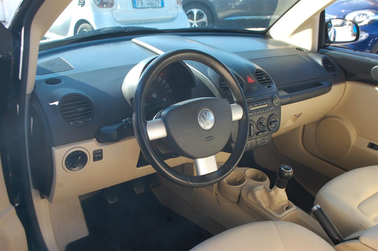 Volkswagen New Beetle Cabrio 1.9 TDI 100CV Uff Italy Lega Pelle