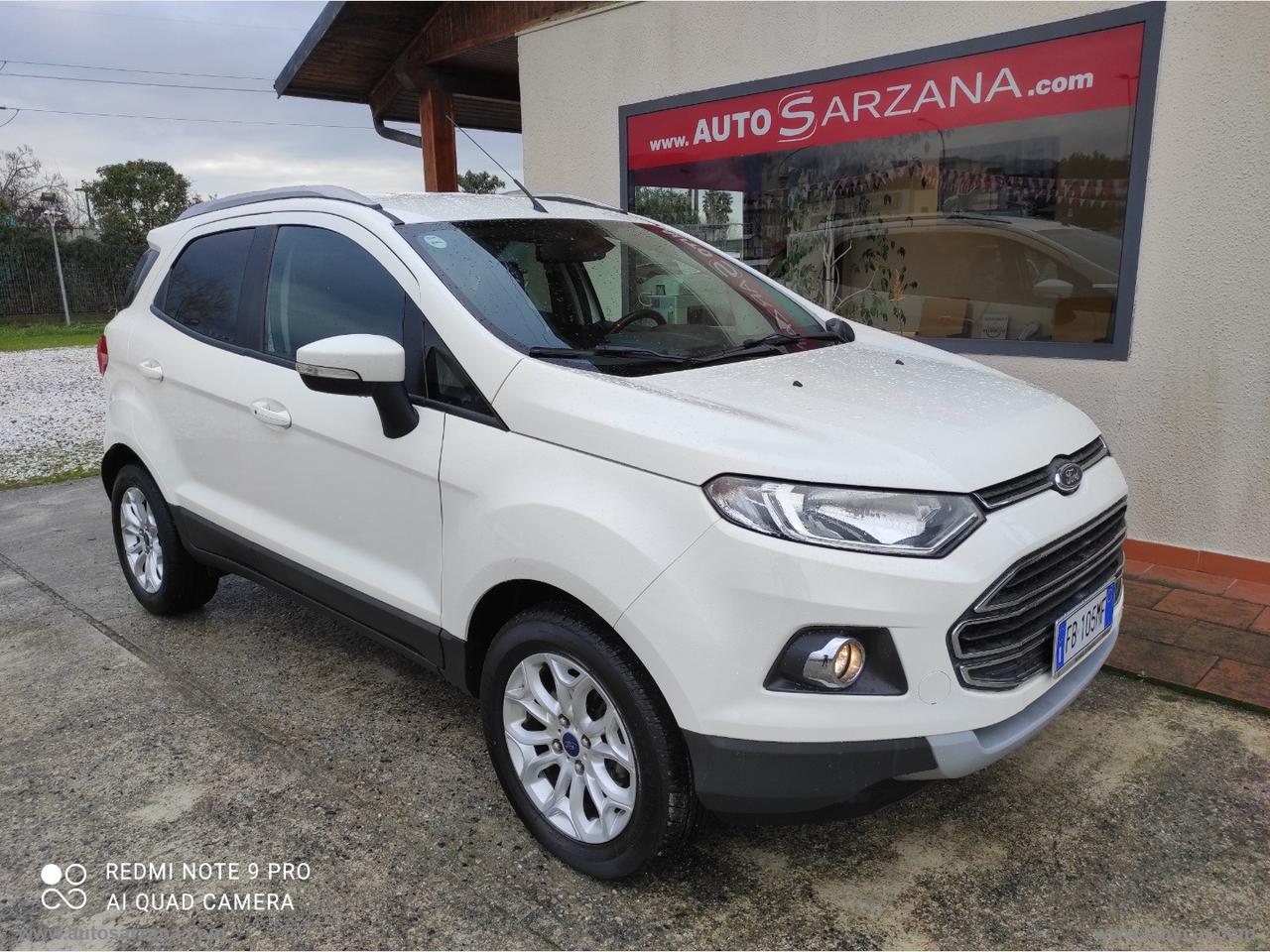 FORD EcoSport 1.5 TDCi 95 CV Titanium 3 ANNI GARANZIA -- 15GG SODDISFATTI O RIMBORSATI