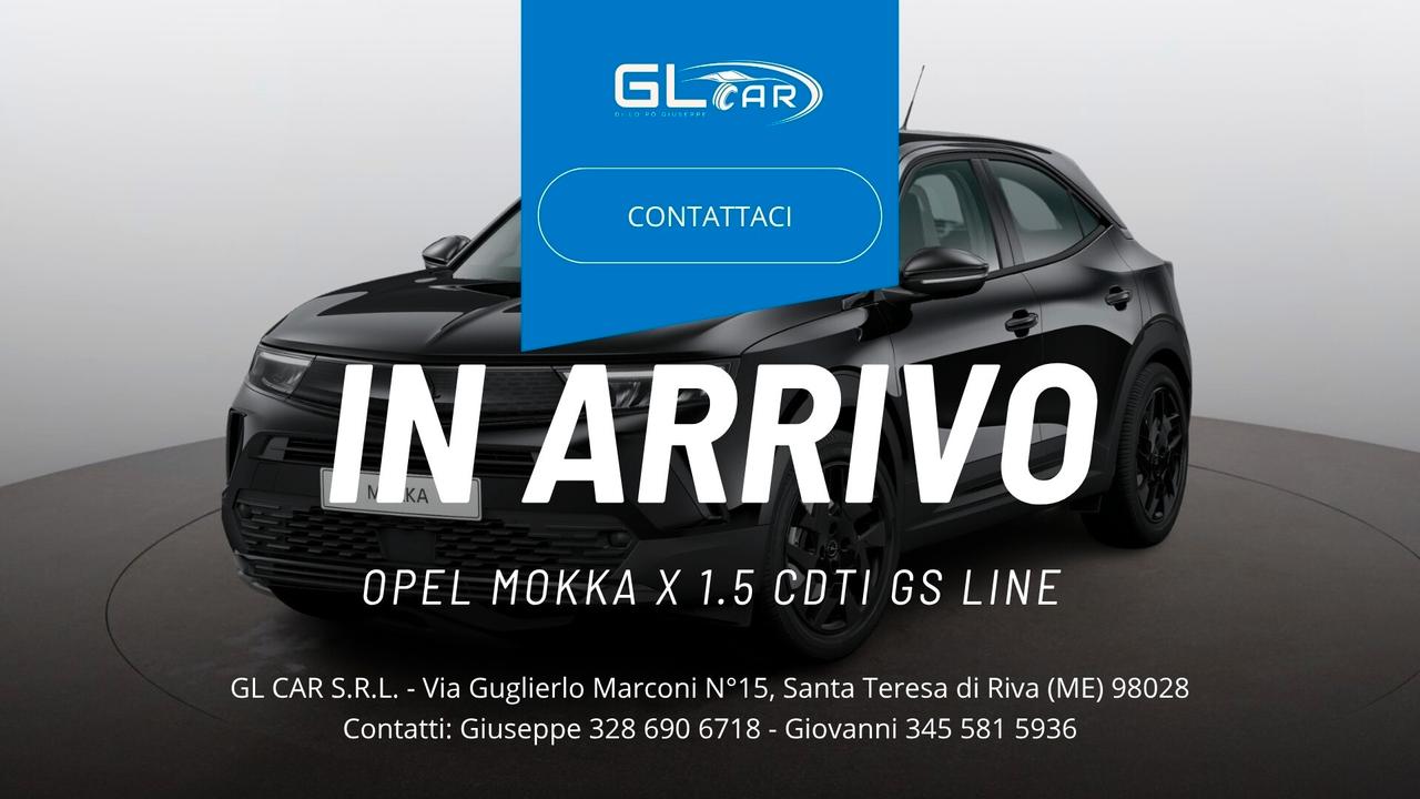 Opel Mokka X 1.5 CDTI GS Line