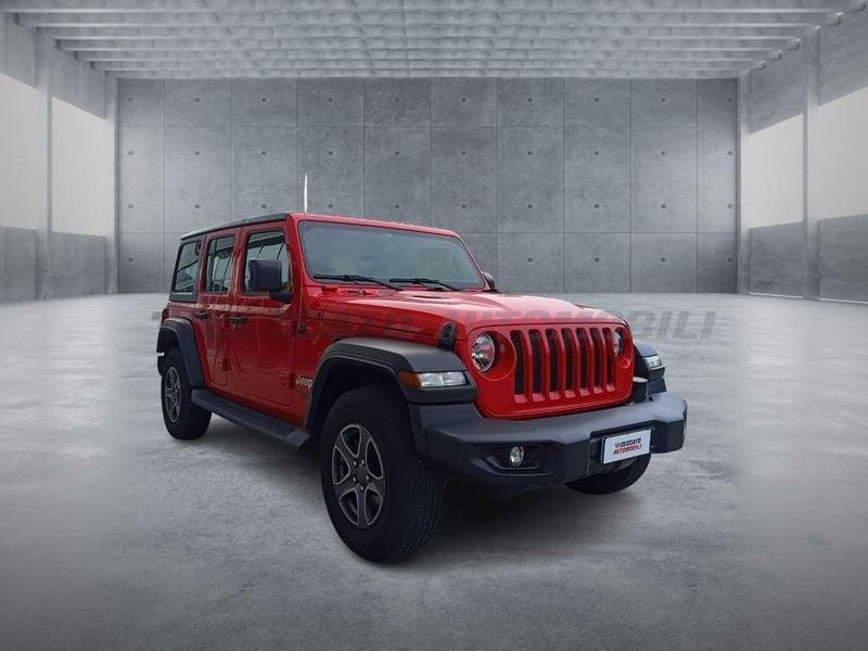 Jeep Wrangler IV 2018 Unlimited Unlimited 2.2 mjt II Sport auto