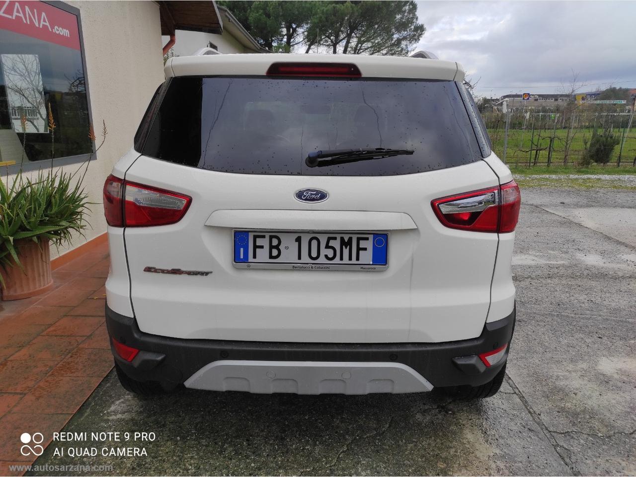 FORD EcoSport 1.5 TDCi 95 CV Titanium 3 ANNI GARANZIA -- 15GG SODDISFATTI O RIMBORSATI