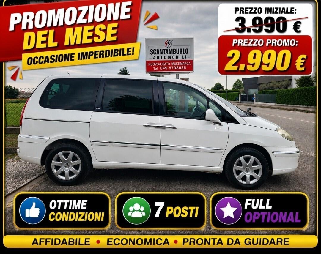 Peugeot 807 2.2 HDi 170CV