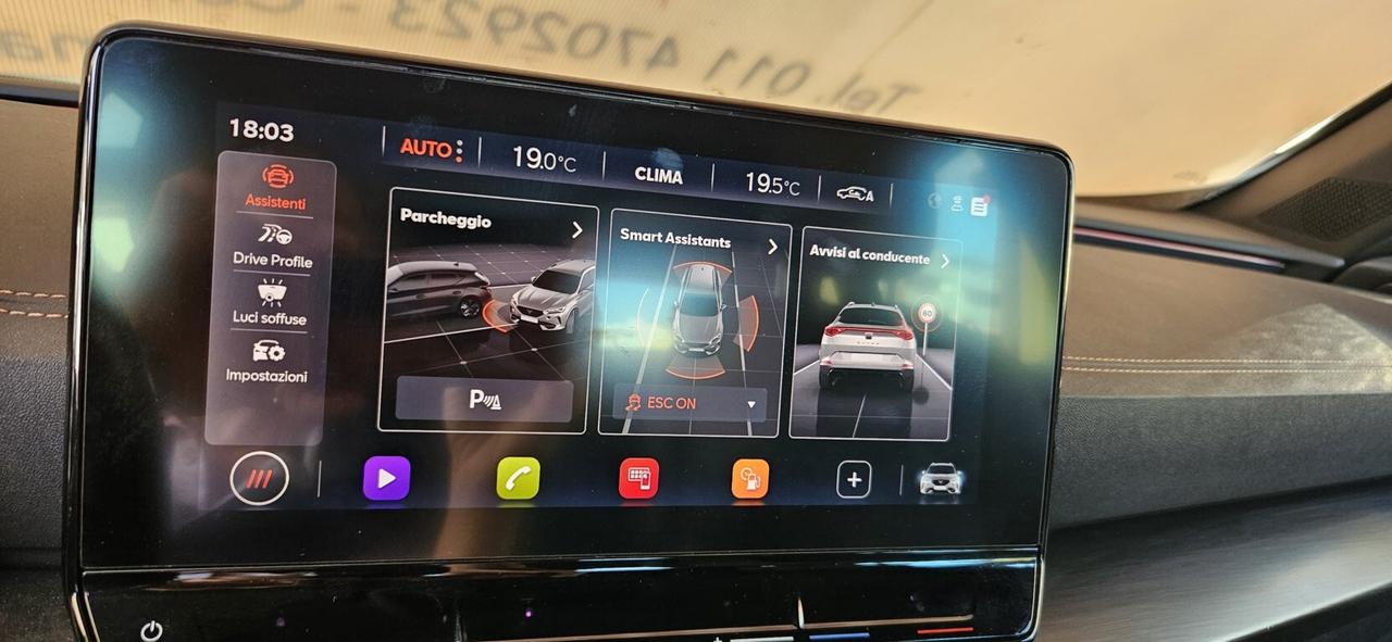 Cupra Formentor 1.5 TSI DSG KM. 68.000 UNICO PROPRIETARIO