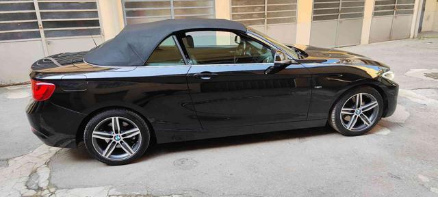 BMW 220 d Cabrio Sport PELLE-NAVI-LED-AUTOMATICA