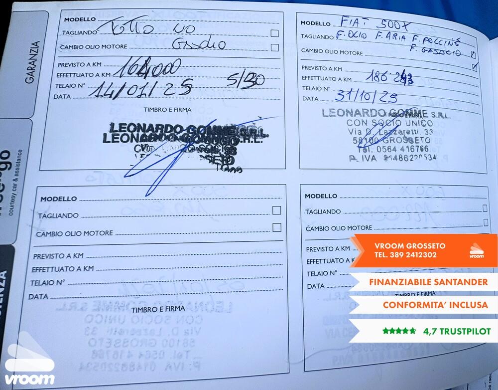 FIAT 500X 500X 1.3 MultiJet 95 CV Pop Star