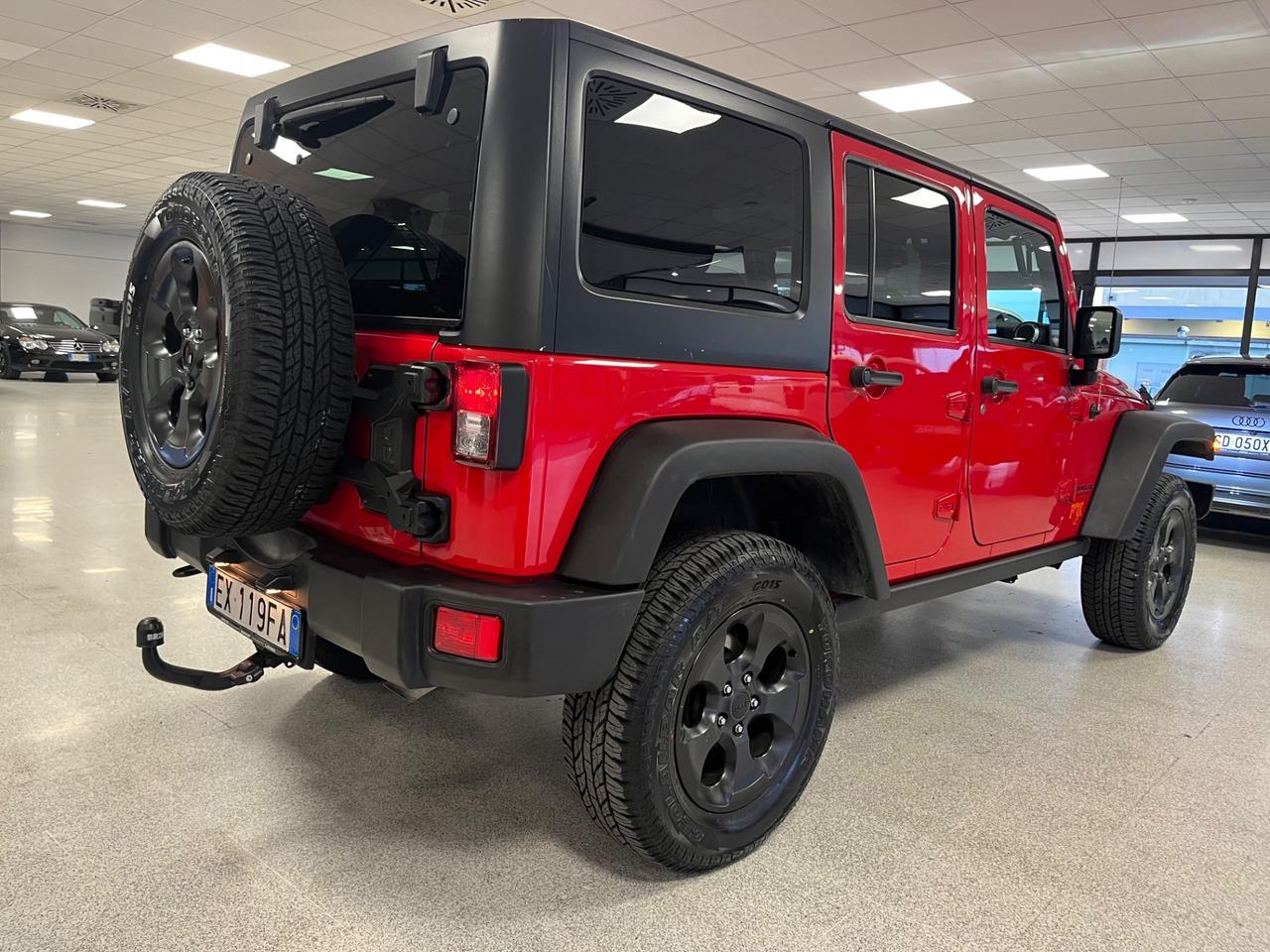 Jeep Wrangler Unlimited 2.8 CRD Rubicon Auto FOX