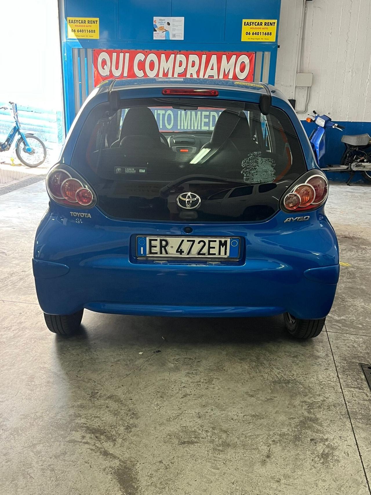 Toyota Aygo 1.0 12V VVT-i 5 porte TOBASCO Connect MMT