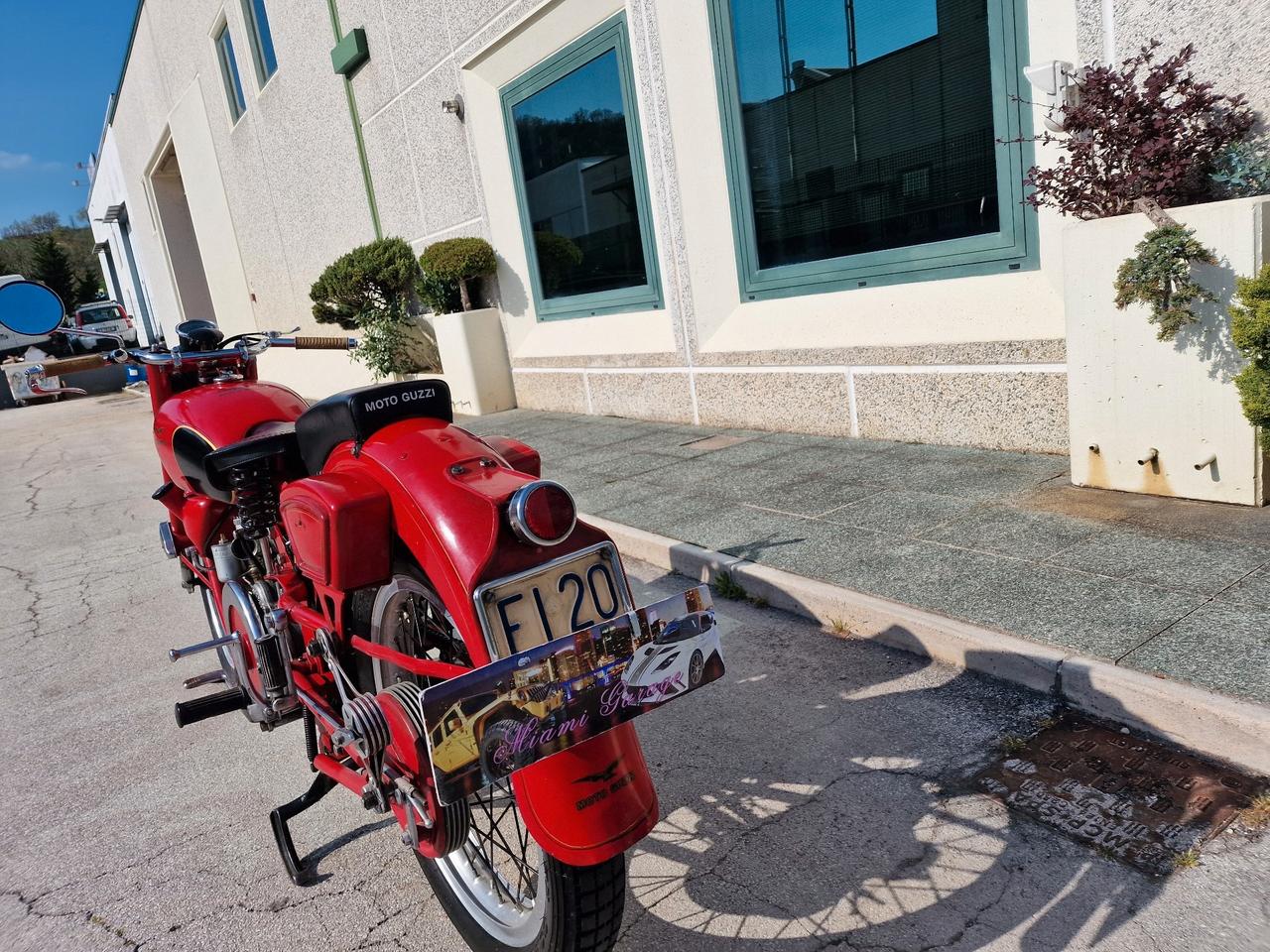 Moto Guzzi Airone 500CC TARGA ORO COMPLETAMENTE ORIGINALE