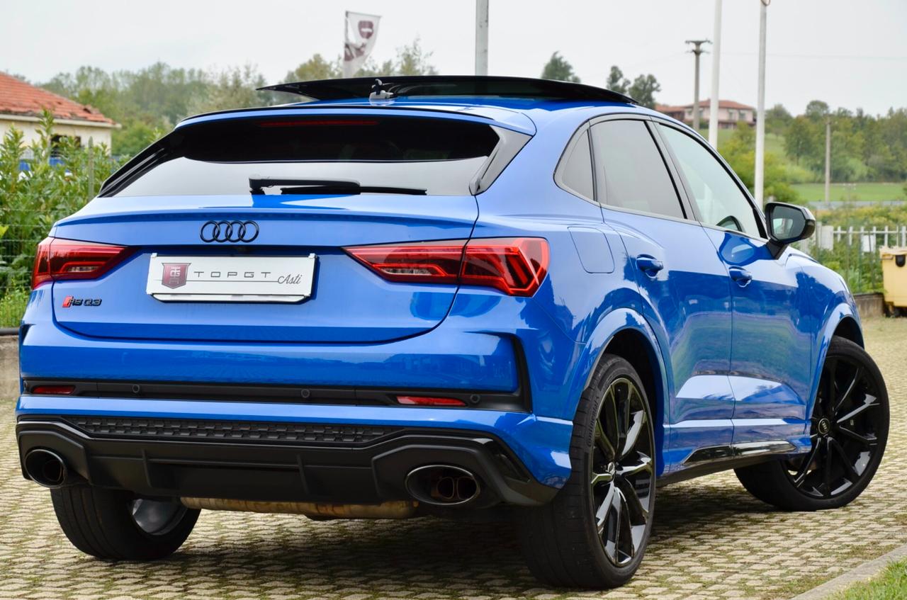 AUDI RS Q3 SPB 2.5 QUATTRO 400cv S-TRONIC, GARANZIA AUDI, SERVICE AUDI, BOLLO E SUPERBOLLO 9/2026, TETTO, MATRIX, HI-FI SONOS, DYNAMIC PACK, PERMUTE
