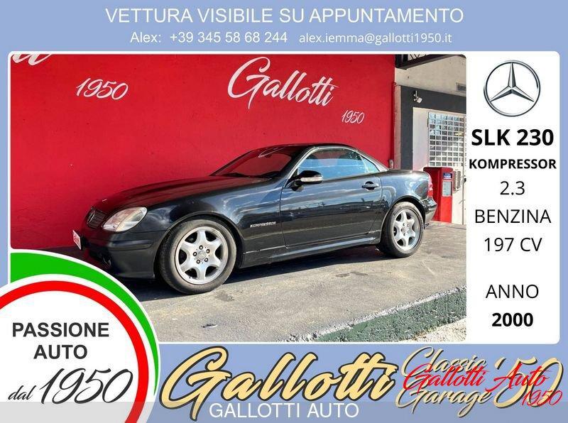 Mercedes-Benz SLK 230 Kompressor Evo 2.3 benzina 197cv
