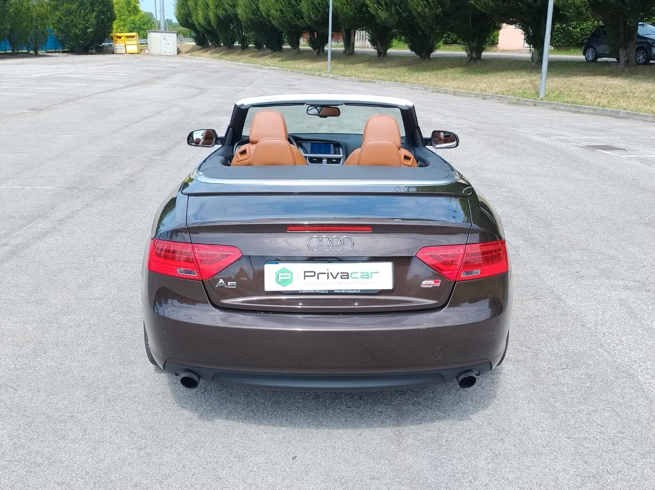 Audi A5 Cabrio 1.8 Benz/GPL 170cv S-Line DA VETRINA