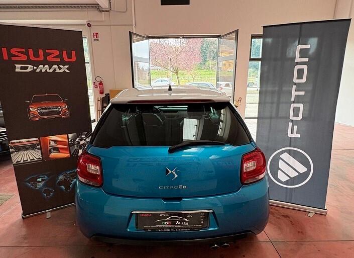 CITROEN DS3 SPORT CHIC benz. 1.6 THP CV 156 Km 170 831 certificati garanzia 12 mesi