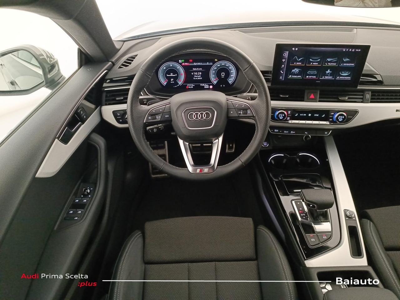 Audi A5 sportback 40 2.0 tdi mhev 204cv s line edition quattro s tronic
