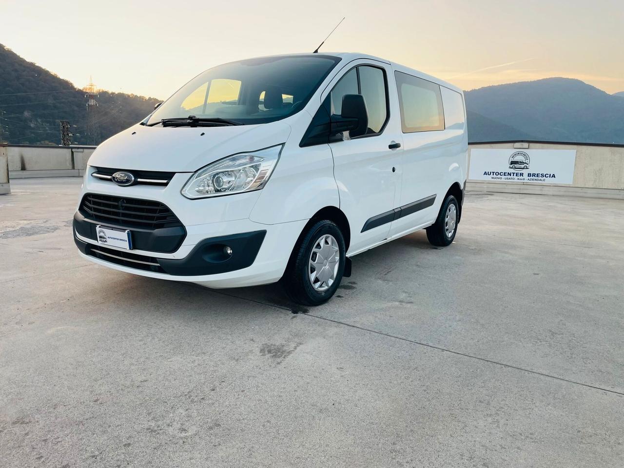 FORD TRANSIT CUSTOM 6 POSTI EURO6B UNICO PROPRIETARIO