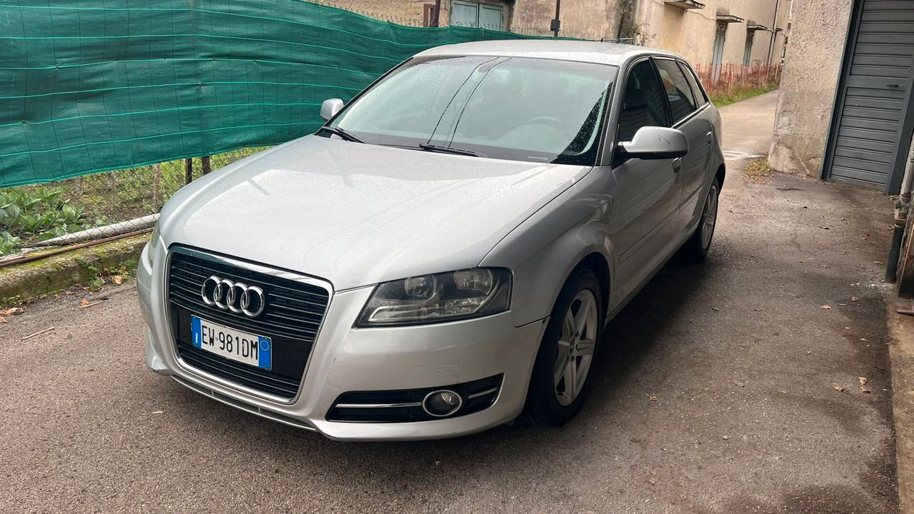 Audi A3 SPB 2.0 TDI F.AP. Ambition Unico Proprietario