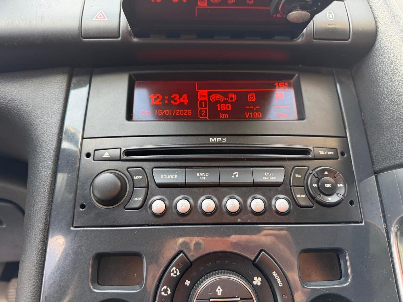 PEUGEOT 3008 1.6 HDI 109CV 80KW OK NEOPATENTATI ANNO 2010