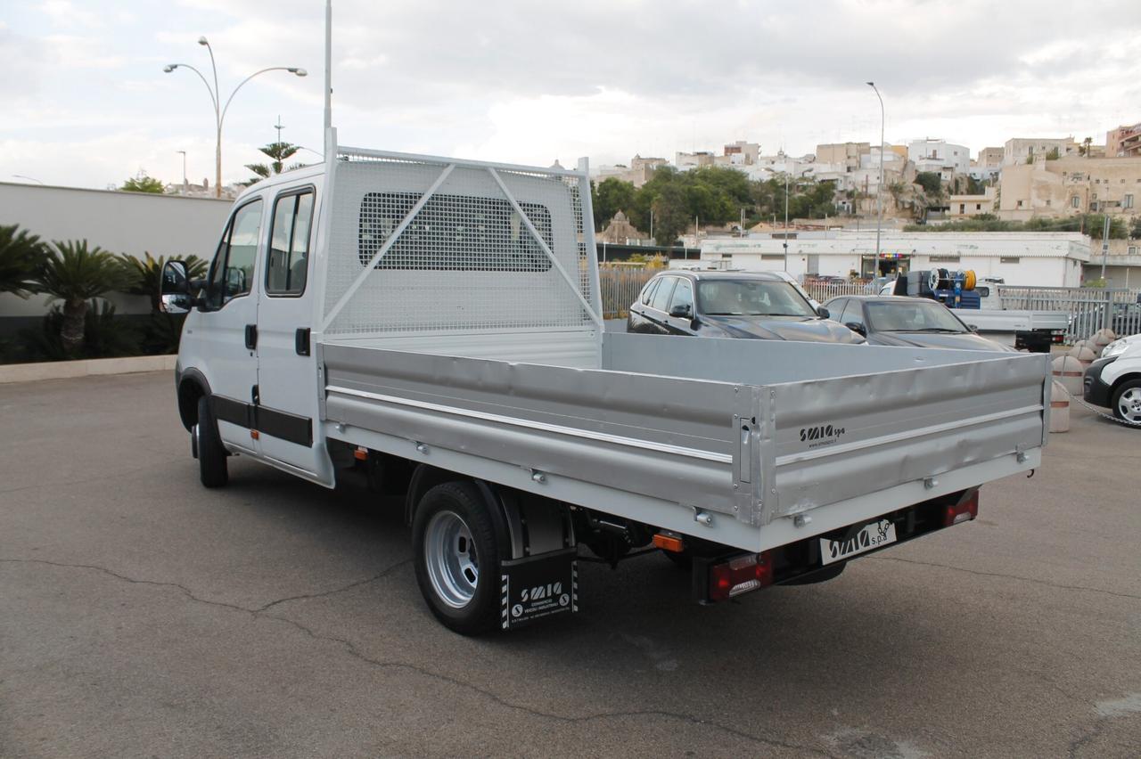 IVECO DAILY 35C12 DOPPIA CABINA CASSONE FISSO 7 POSTI