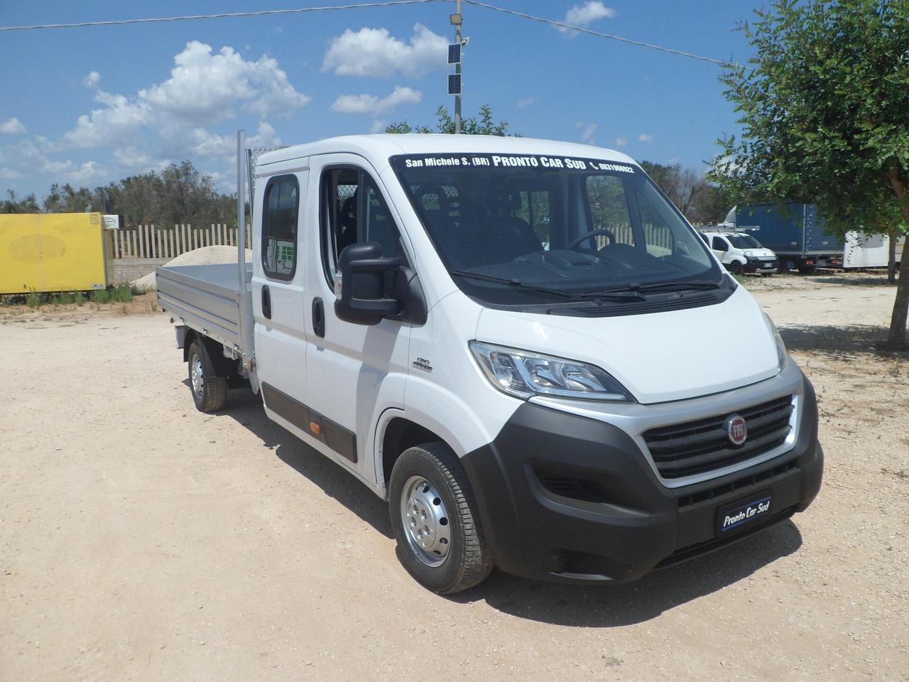 Fiat Ducato doppia cabina cassone fisso