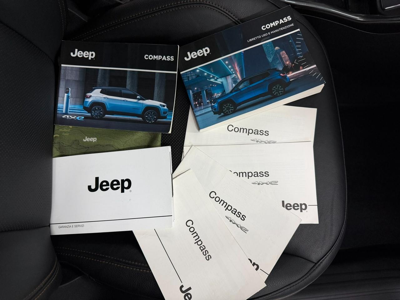 Jeep Compass 1.3 T4 PHEV LIMITED 4XE AT6 PELLE TOTALE SED. RISCALDABILI