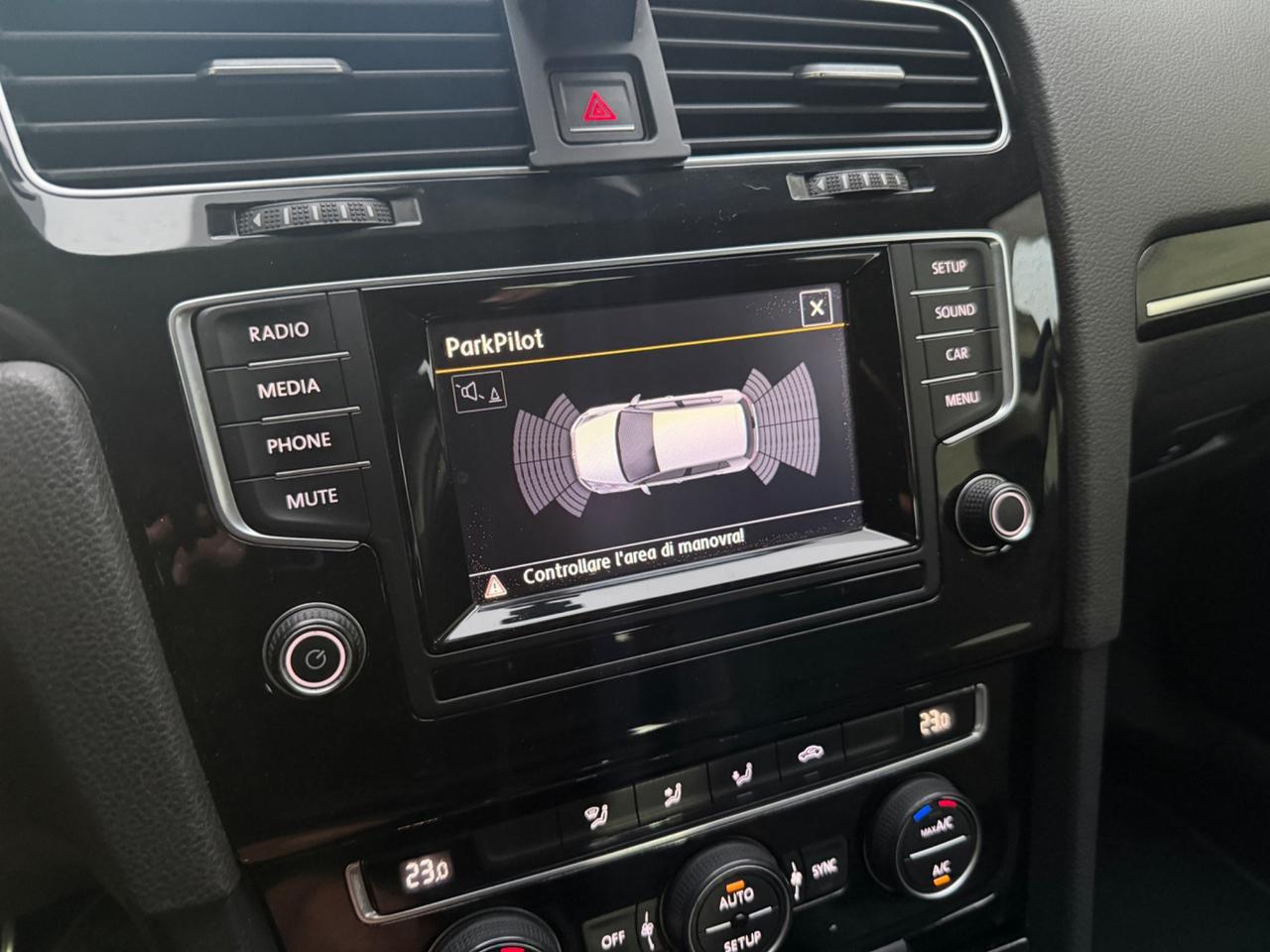 VW GOLF 7 2017 1.6TDI GANCIO TRAINO 1500KG