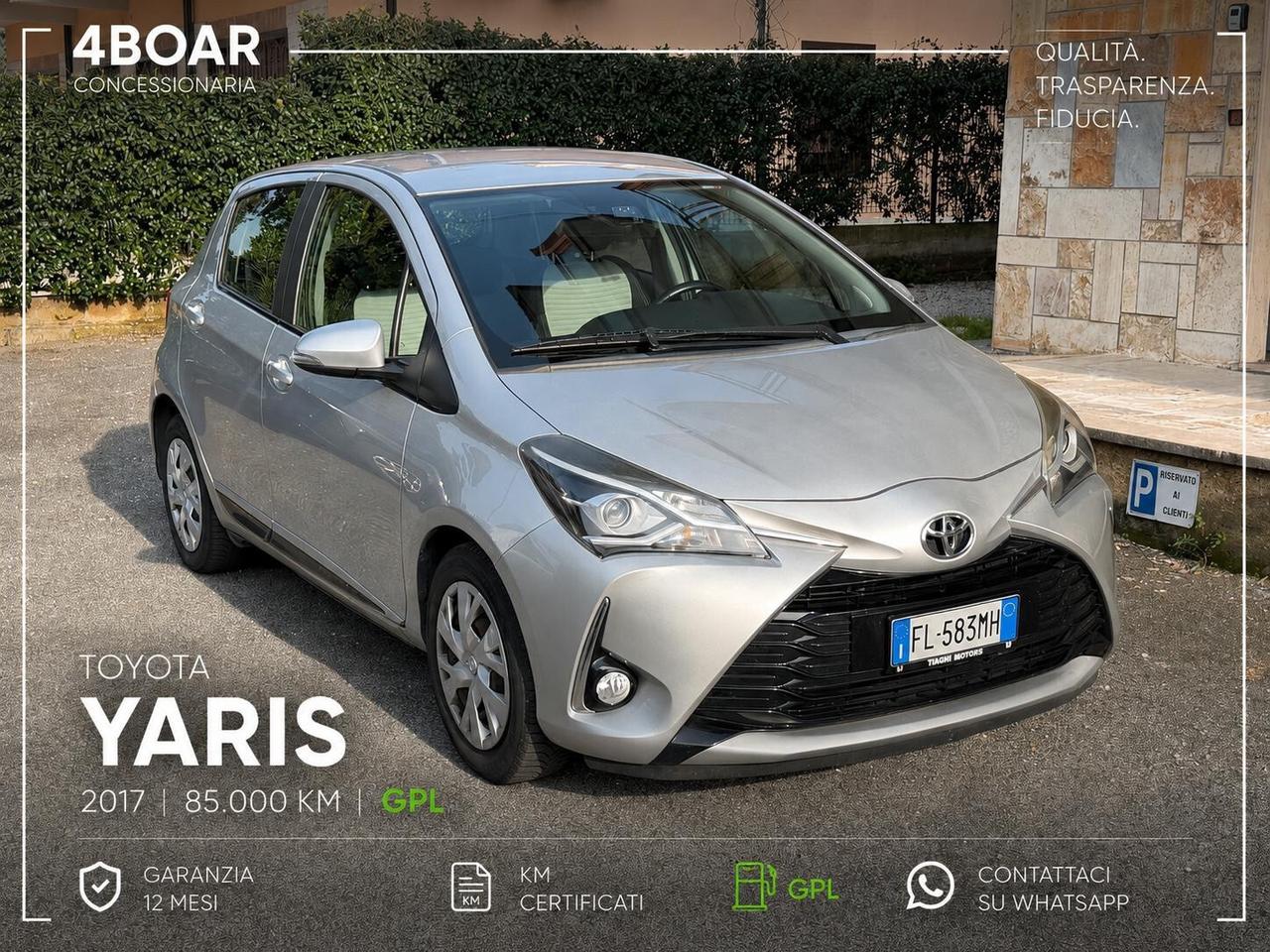 Toyota Yaris 1.0 GPL *UNICO PROPRIETARIO*