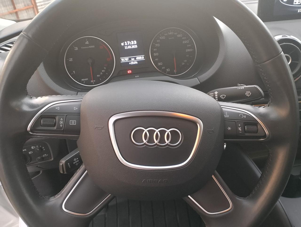 Audi A3 AUDI A3 Sedan 1.6 TDI Business 110CV UNICOPROPRIETARIO, KM CERTIFICATI