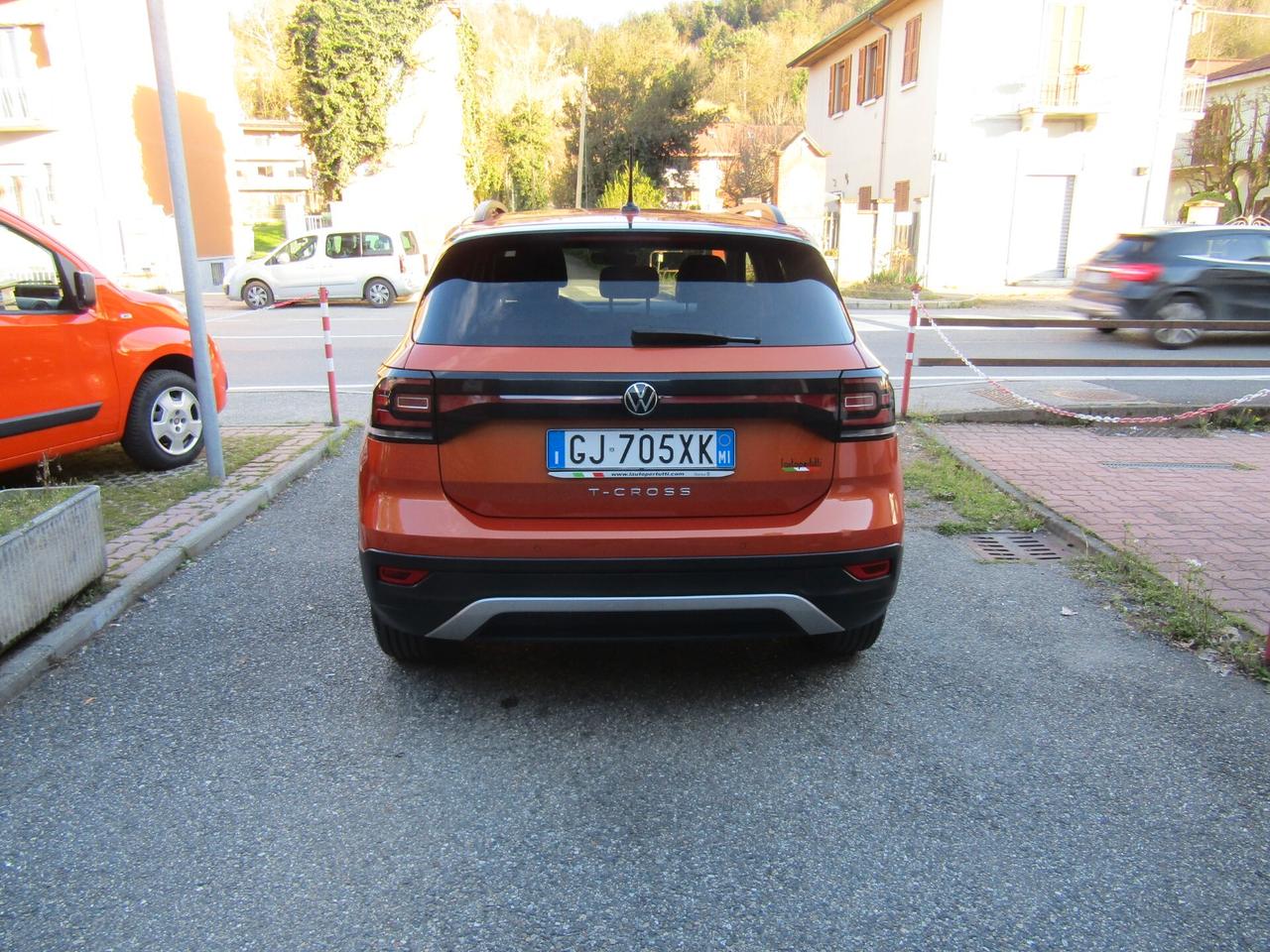 Volkswagen T-Cross 1.0 95CV "45.200 km" Carplay, ADAS, Cruise control