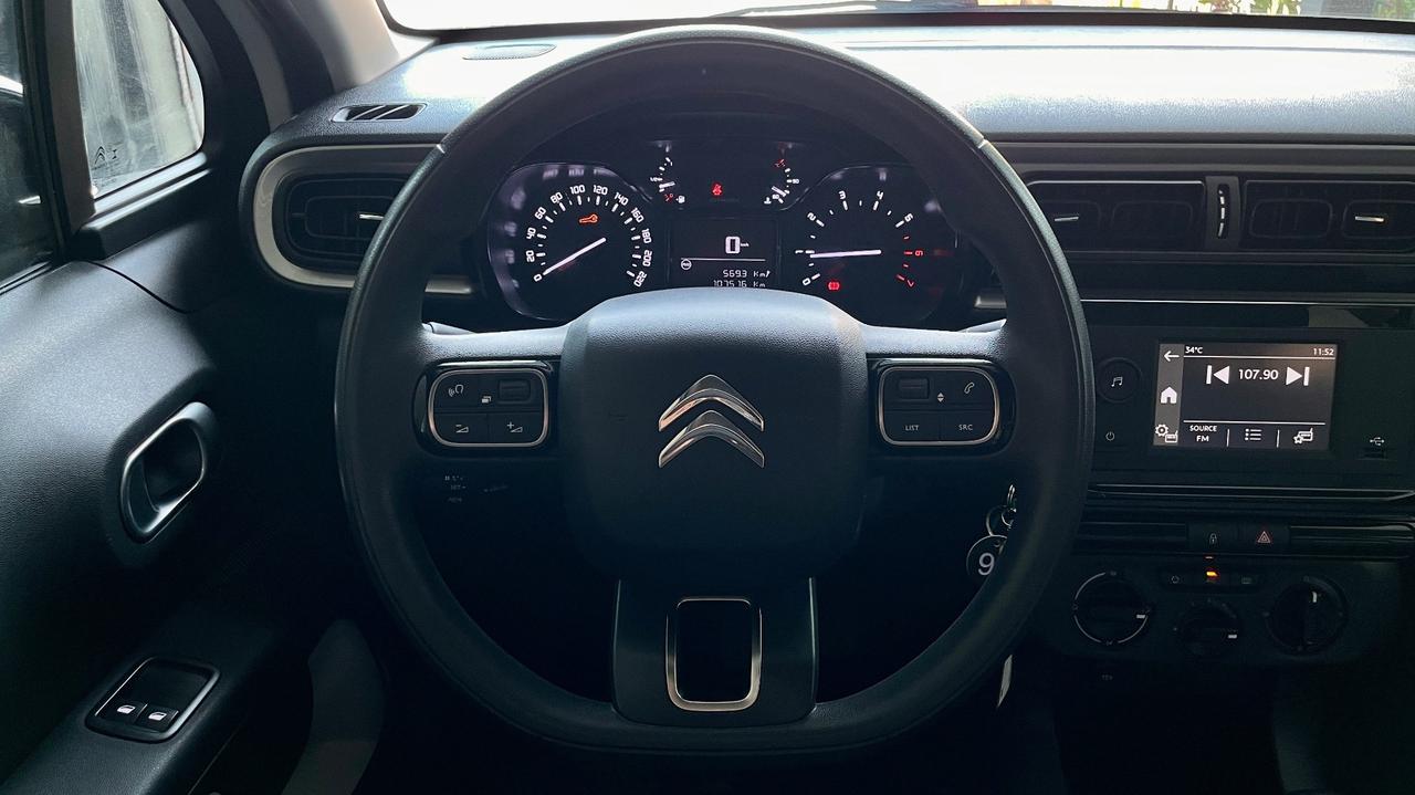N1 CITROEN C3 1.5 BLUEHDI BUSINESS COMBI 120 CV - FULL LED, NEOPATENTATI