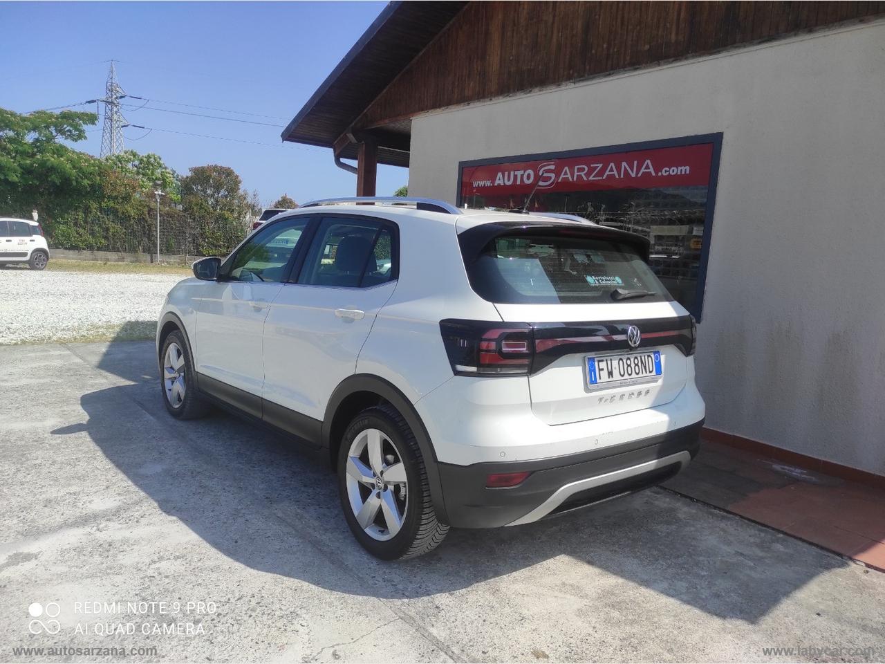 VOLKSWAGEN T-Cross 1.0 TSI 115 CV FUN BMT 3 ANNI GARANZIA -- 15GG SODDISFATII O RIBORSATI
