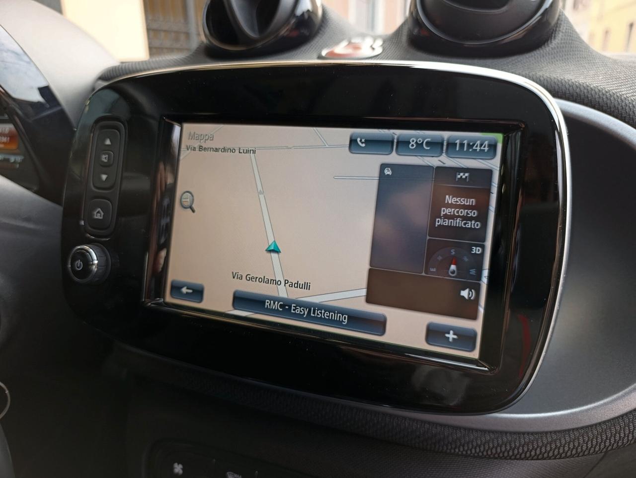 Smart ForTwo 90 0.9 Turbo twinamic Passion Grey Opaco e Rossa