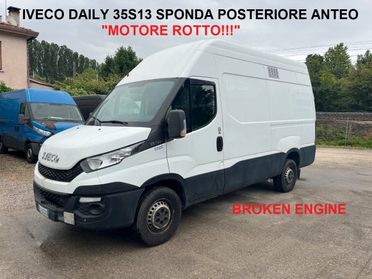 Iveco Daily 35S13 con Sponda Caricatrice posteriore Anteo