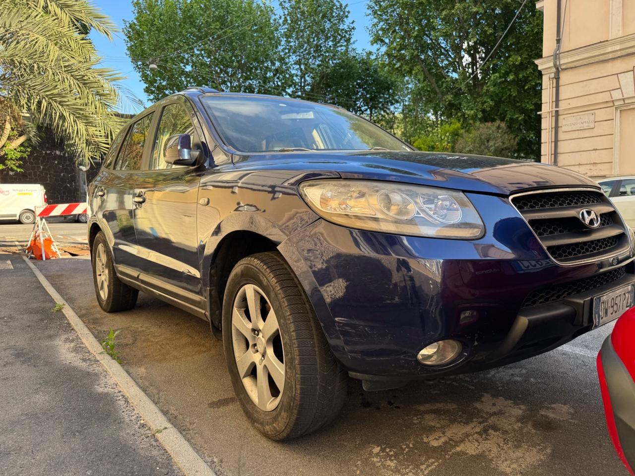 Hyundai Santa Fe 2.2DIESEL AUTOMATICO 7 POSTI FULL NN PARTE