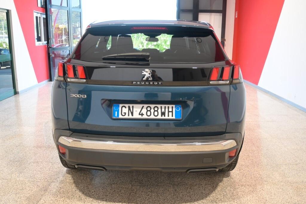 PEUGEOT 3008 1.5 BLUEHDI 130CV EAT8 SeS ALLURE ( FARI LED - I-COCKPIT - CRUISE - NAVI - MIRROR - PDC - TELECAMERA POST. - CERCHI 18 )