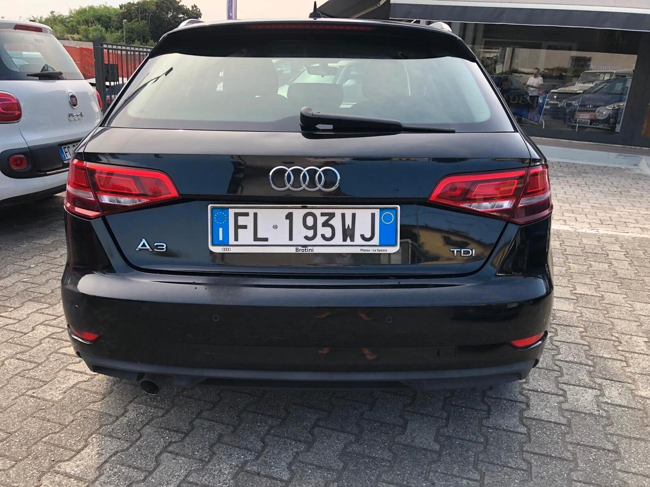 Audi A3 SPB 1.6 TDI 116 CV UNICO PROPRIETARIO TAGLIANDATA GARANZIA EUROPEA 12 MESI CONFORMGEST